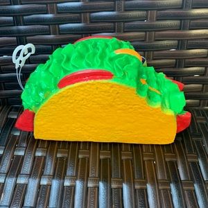 Dog Toy Taco Squeak Latex